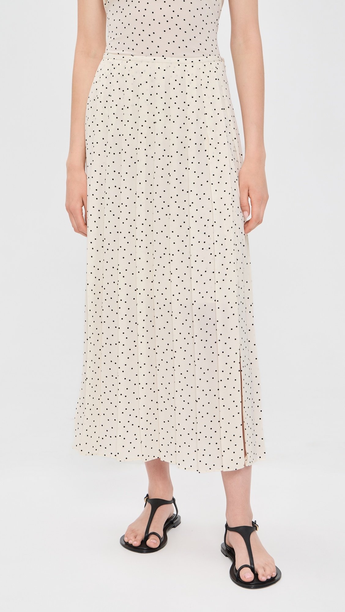 Theory Pleated Wrap Skirt