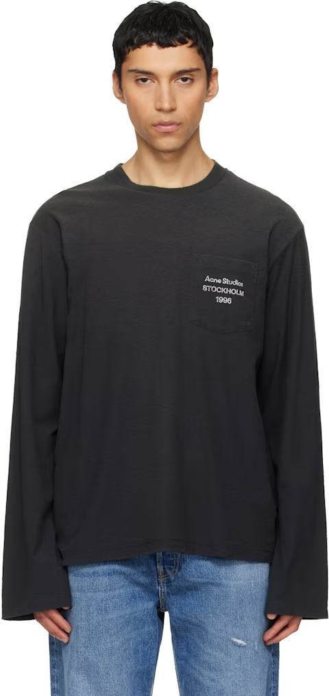 Acne Studios Black Logo T-shirt