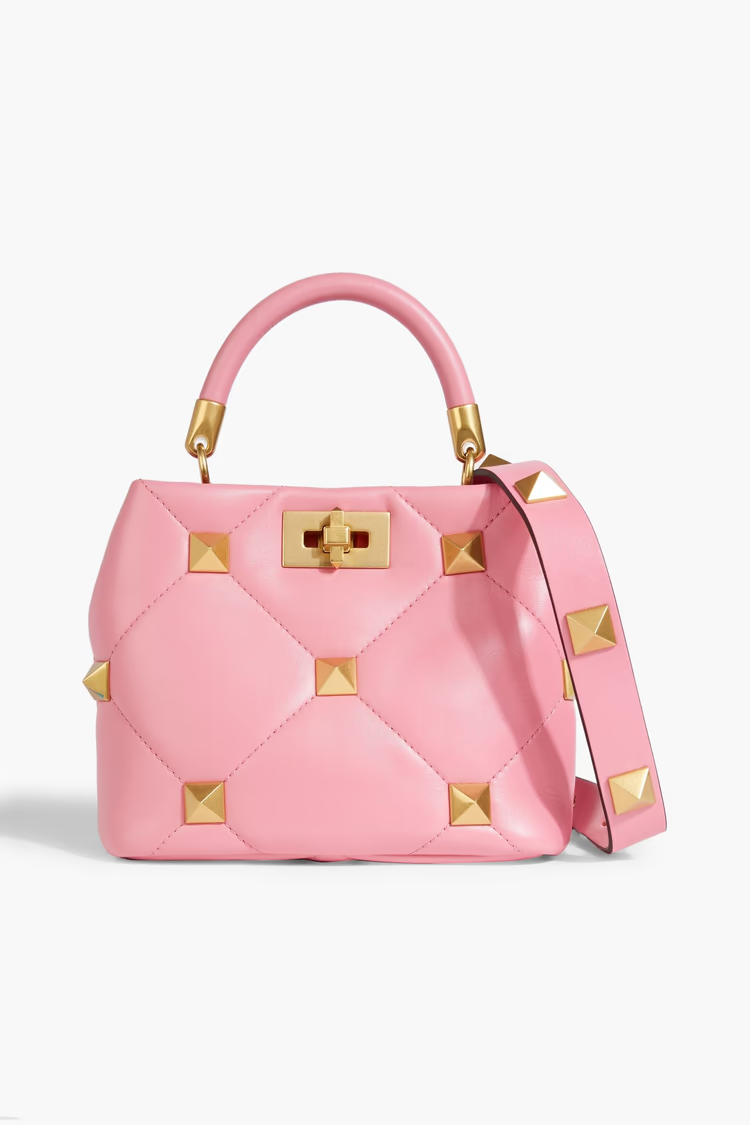 VALENTINO GARAVANI Roman Stud quilted leather tote