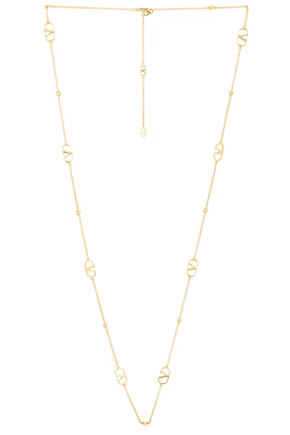 Valentino Garavani V Logo Signature Necklace