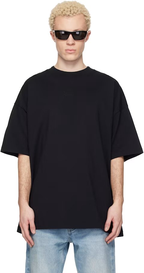 Fear of God ESSENTIALS Black Signature 90s Short Sleeve T-shirt