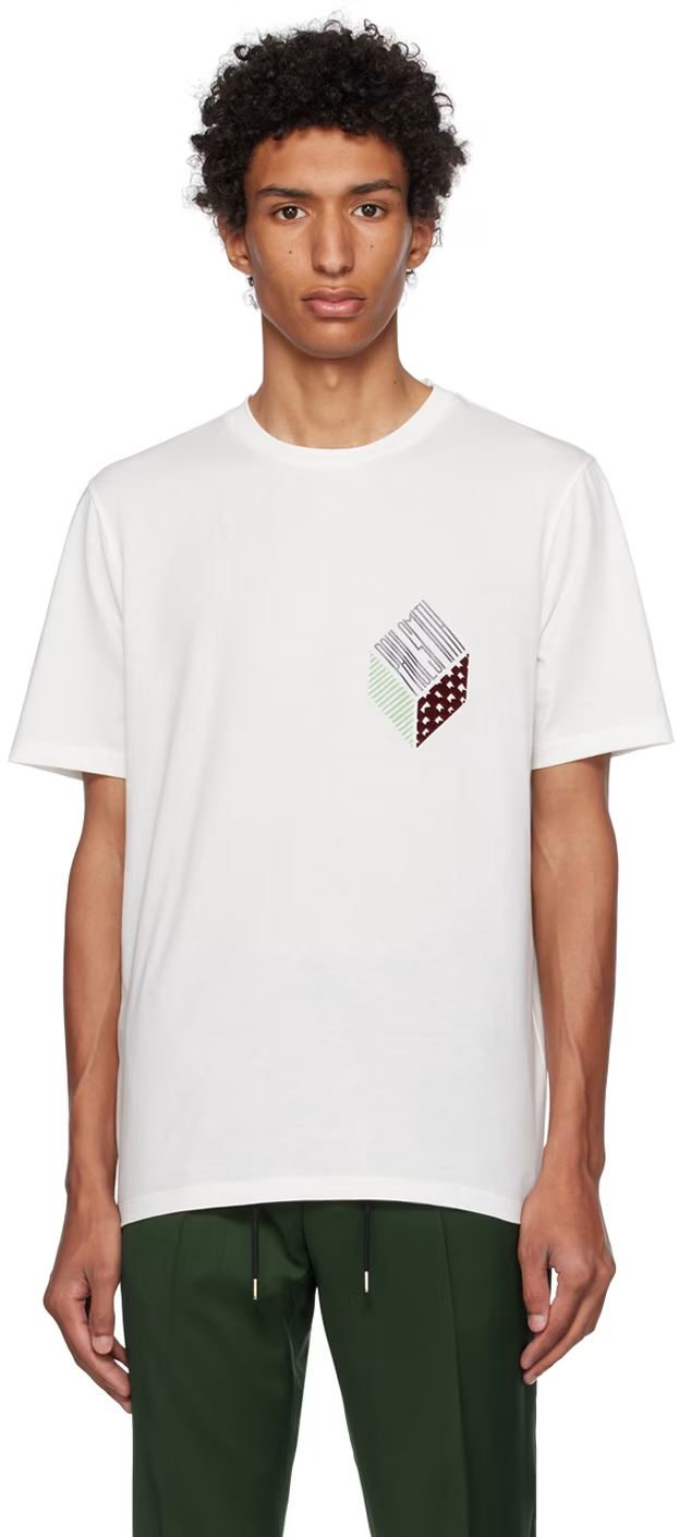 Paul Smith White Cube T-Shirt