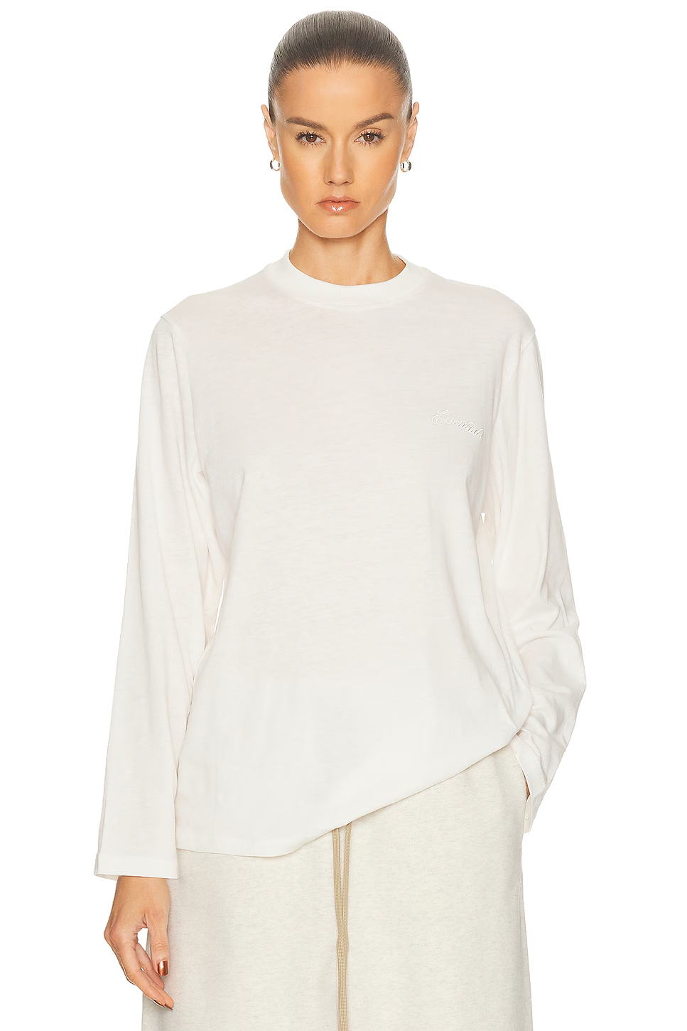 Fear of God ESSENTIALS Classic Fit Long Sleeve Tee