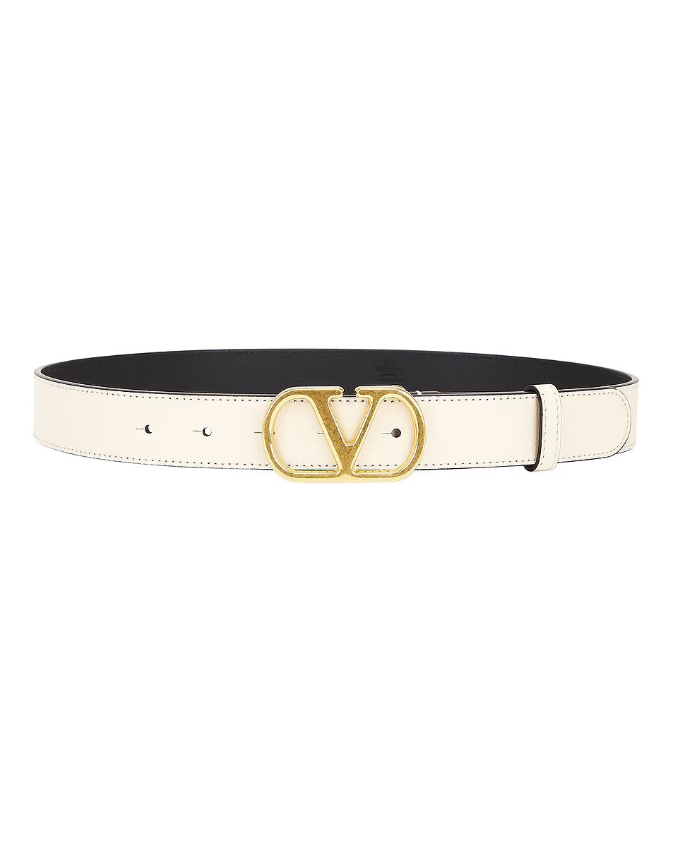 Valentino Garavani V Logo Signature 30 Belt