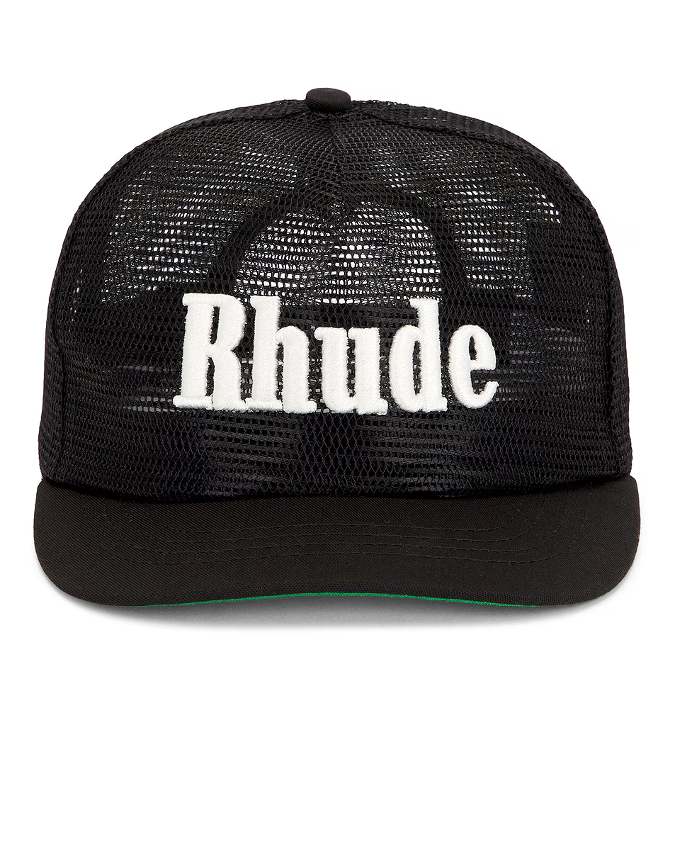 Rhude Logo Mesh Hat