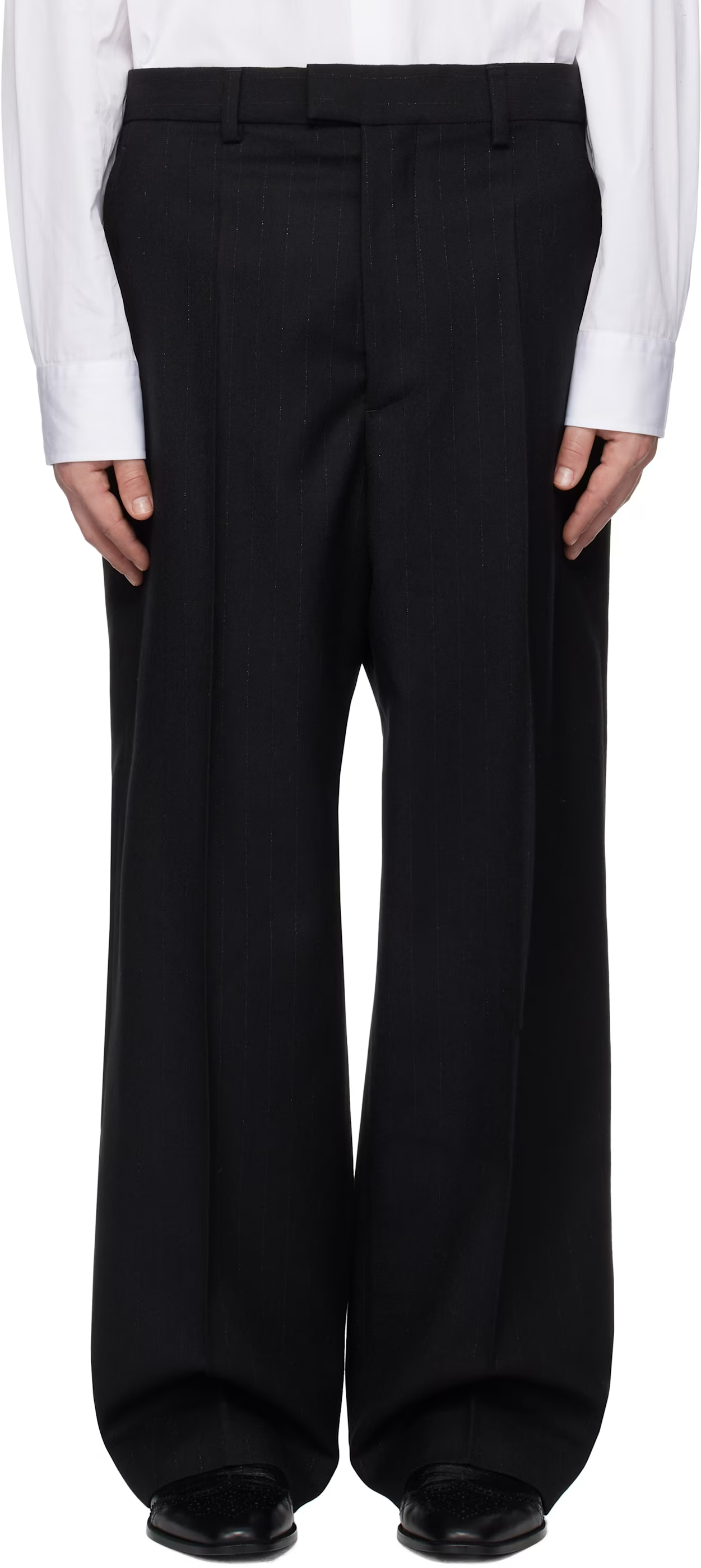 VETEMENTS Black Evening Tailored Pants