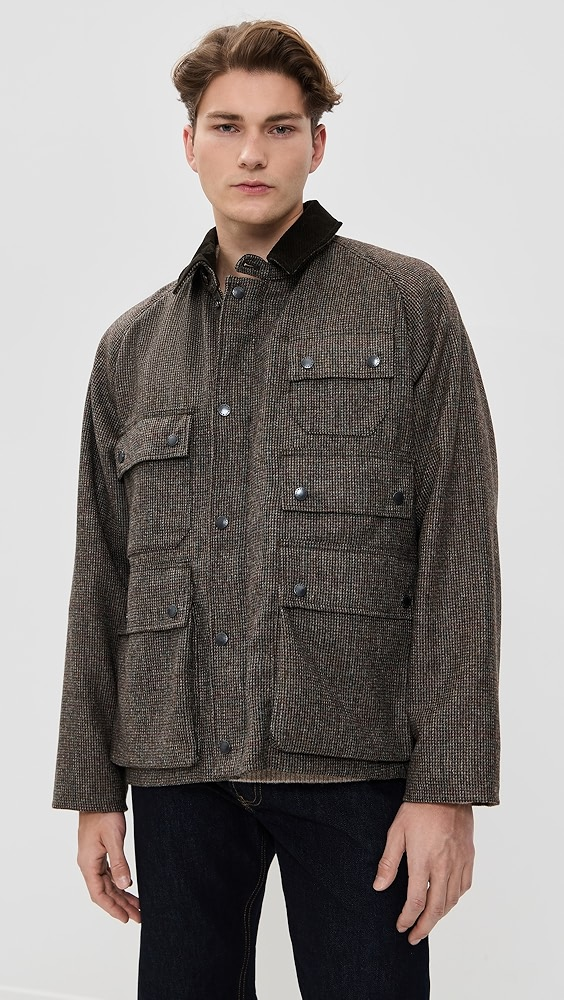 Barbour Barbour Editor Wool Jacket  Barbour Editor Wool Jacket