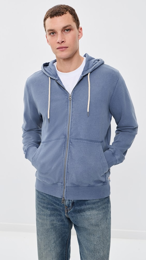 Faherty Oceanside Fleece Zip Hoodie Oceanside Fleece Zip Hoodie