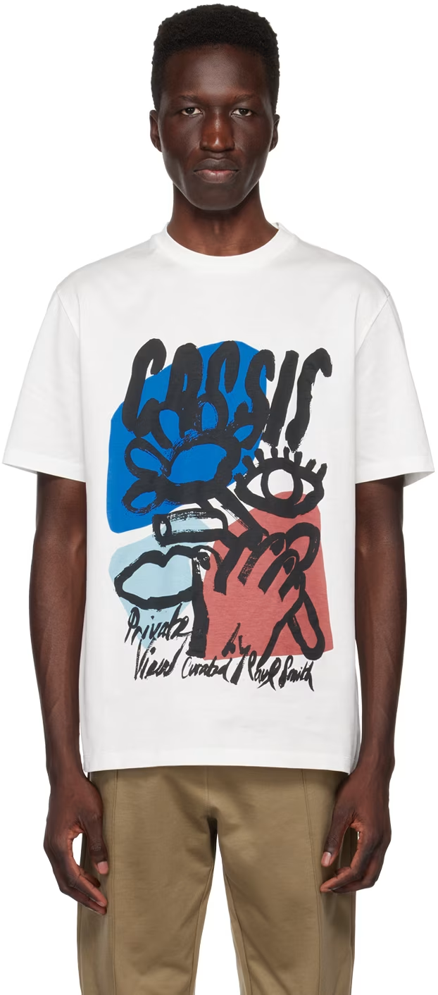 Paul Smith White 'Cassis' T-Shirt