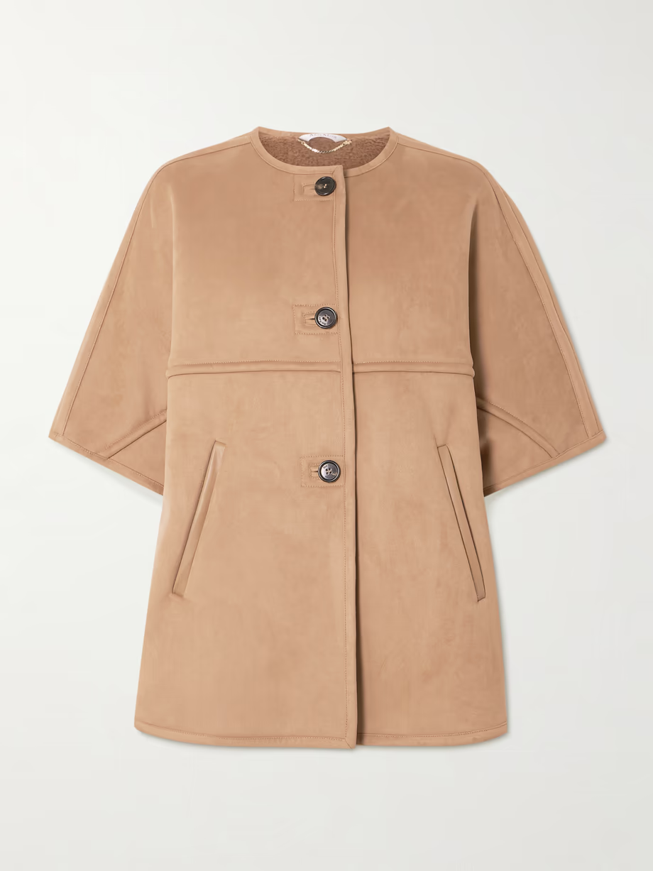 MAX MARA Zaza brushed cape