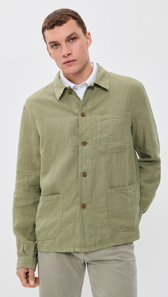 Polo Ralph Lauren Original Label Linen Chore Jacket Original Label Linen Chore Jacket
