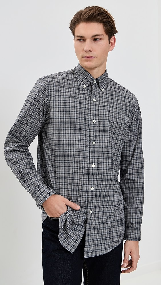 Polo Ralph Lauren Original Label Luxury Twill Plaid Sport Shirt  Original Label Luxury Twill Plaid