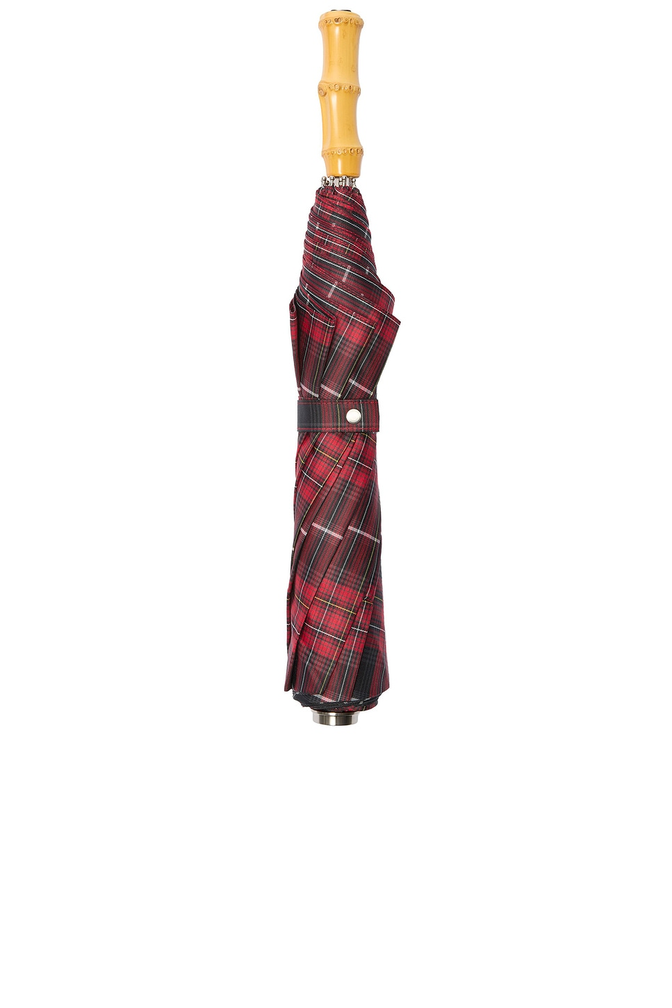 Burberry Bamboo Tartan Folding Umbrella