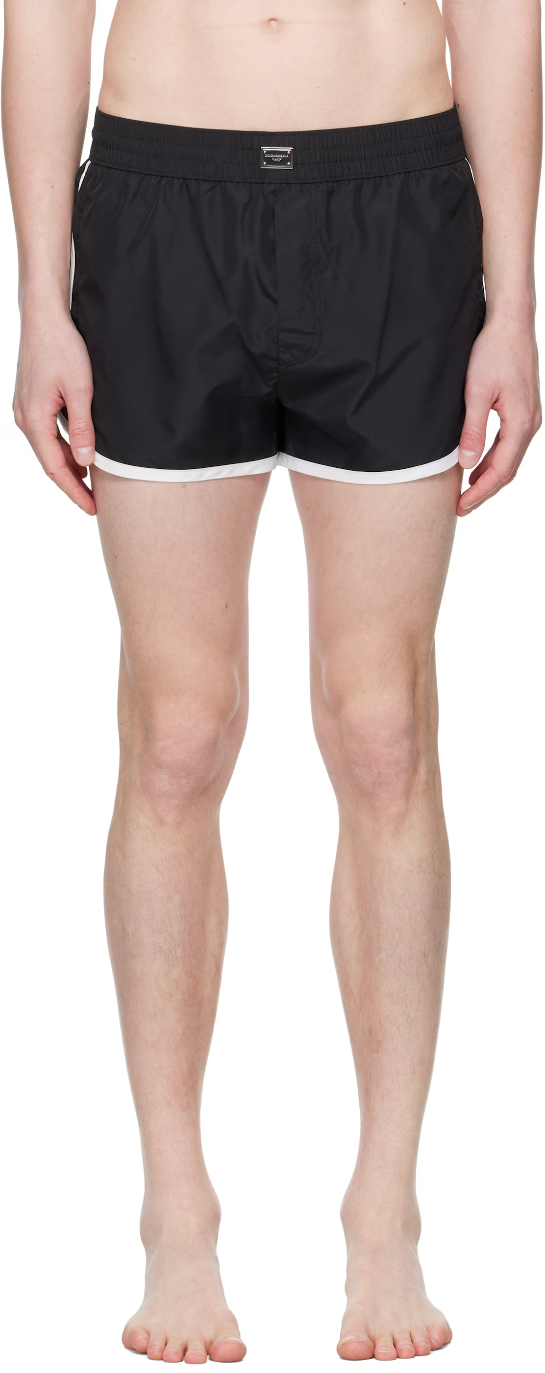 Dolce&Gabbana Black Tag Swim Shorts