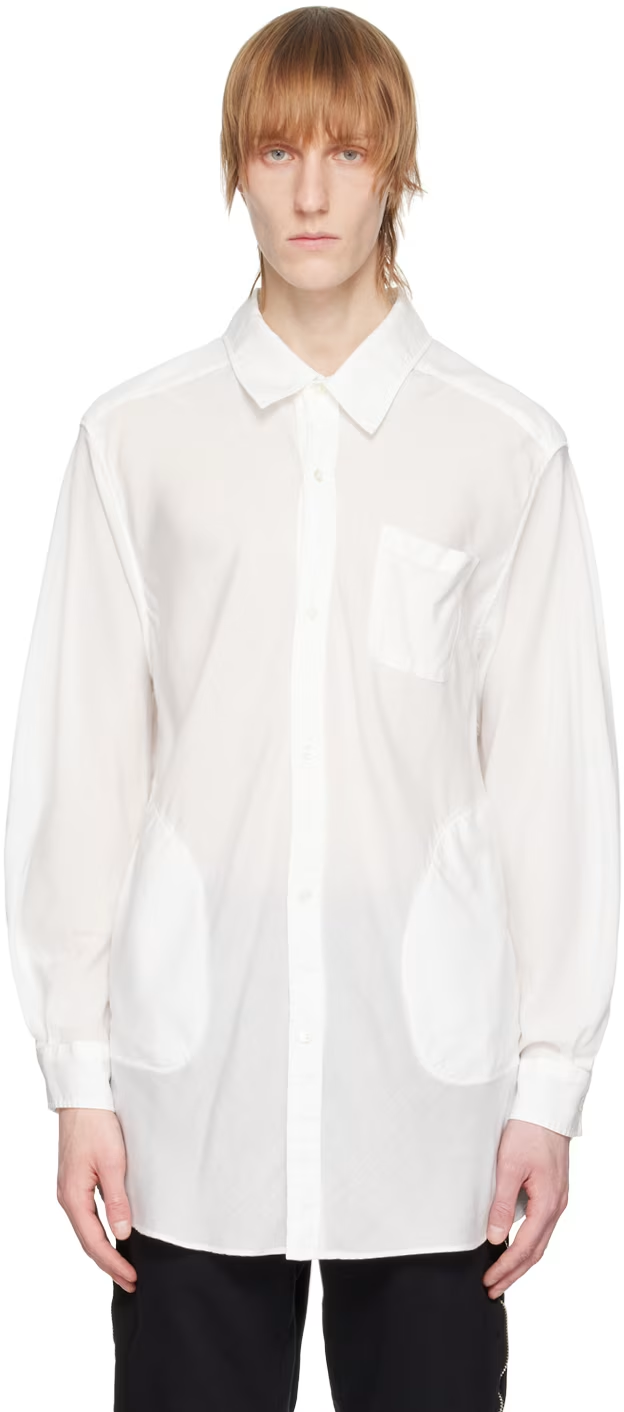 Undercoverism White Button-Down Shirt