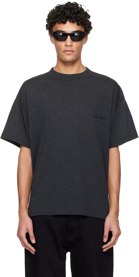 Fear of God ESSENTIALS Gray Holiday Embroidered Essential T-shirt