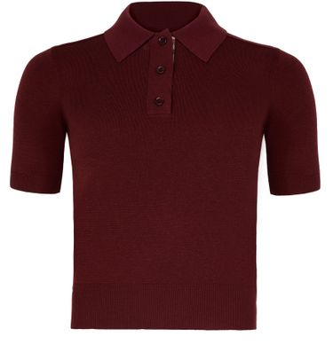 BURBERRY Wool polo shirt