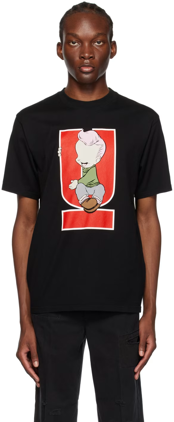UNDERCOVER Black Graphic T-Shirt