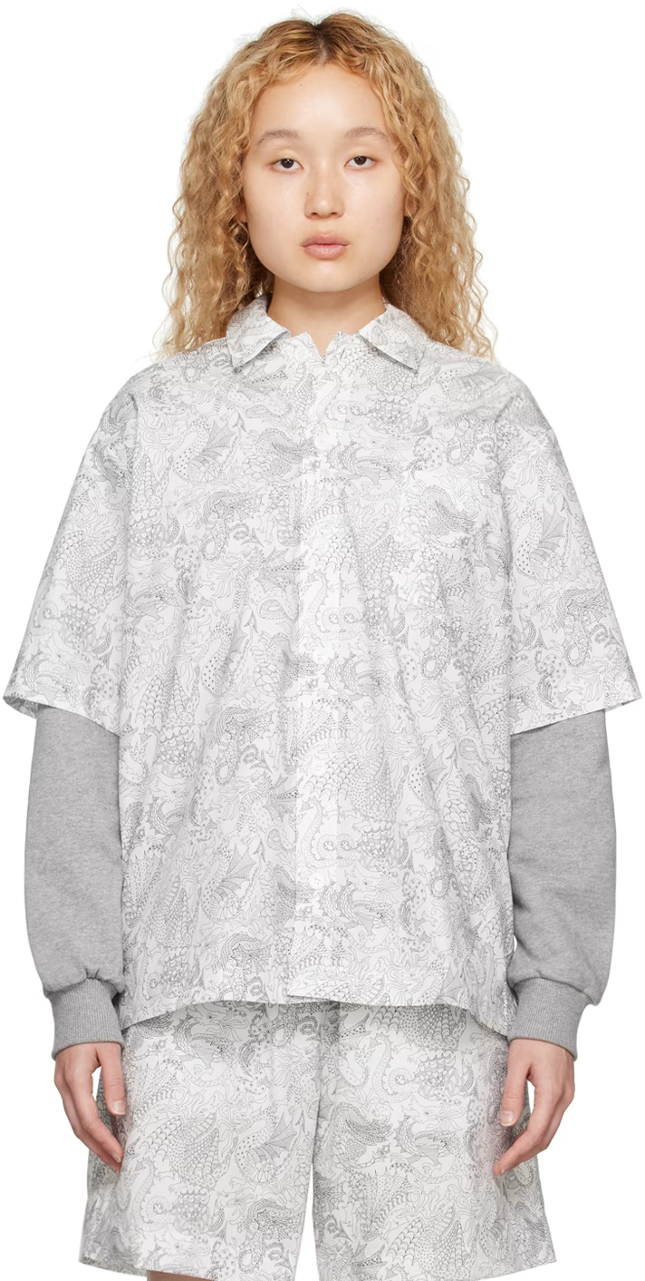 A.P.C. White Ellie Shirt