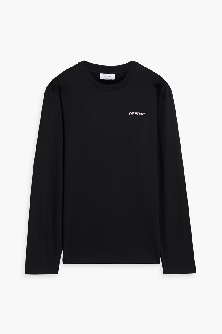 OFF-WHITE™ Printed cotton-jersey T-shirt