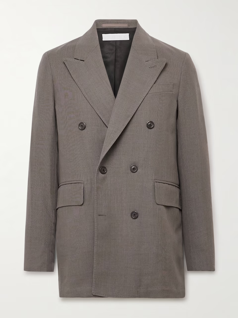 OUR LEGACY Sharp Double-Breasted Virgin Wool-Blend Blazer