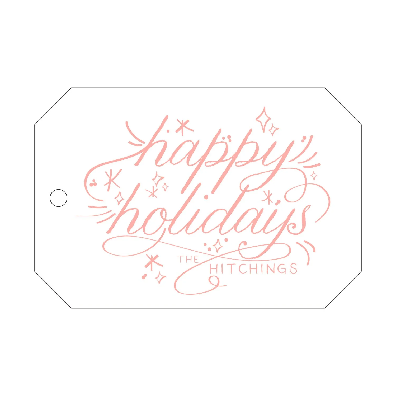Letterpress Gift Tag - 517