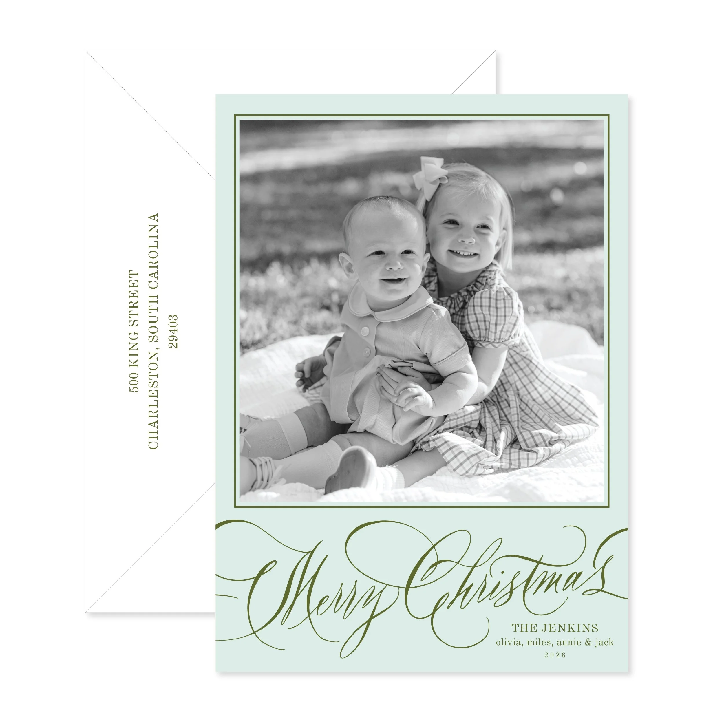 Merry Christmas Festive Calligraphy