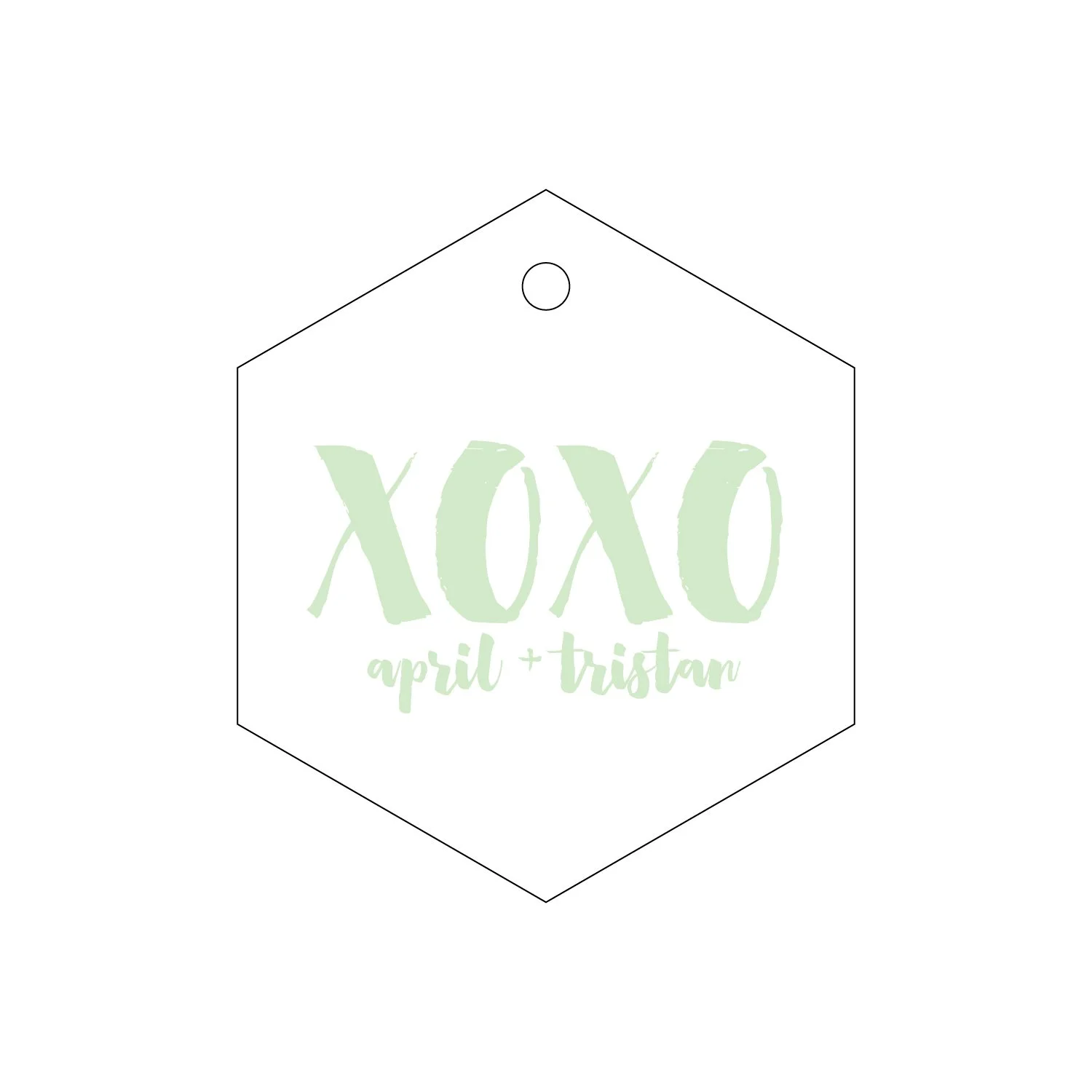 Letterpress Gift Tag - 88