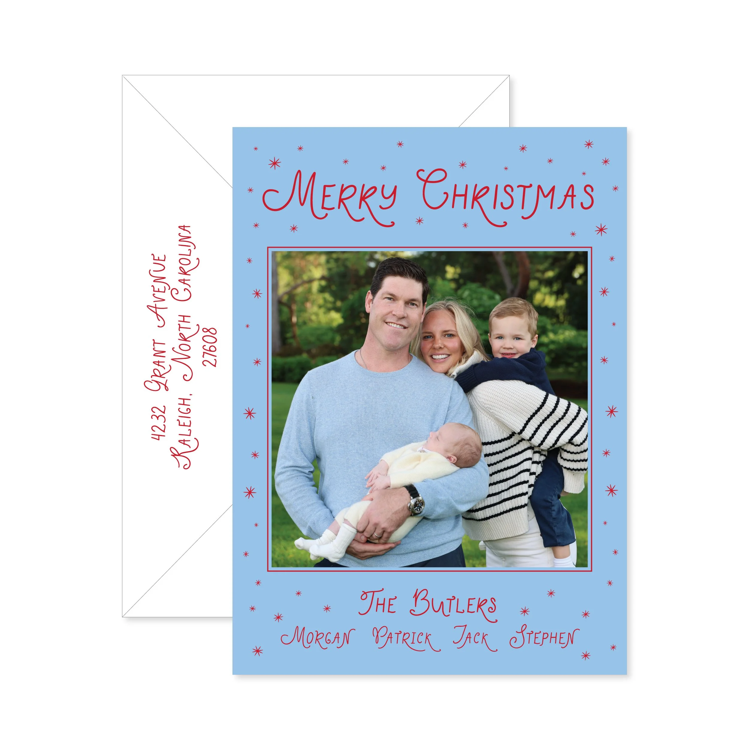 Merry Christmas All Over Stars