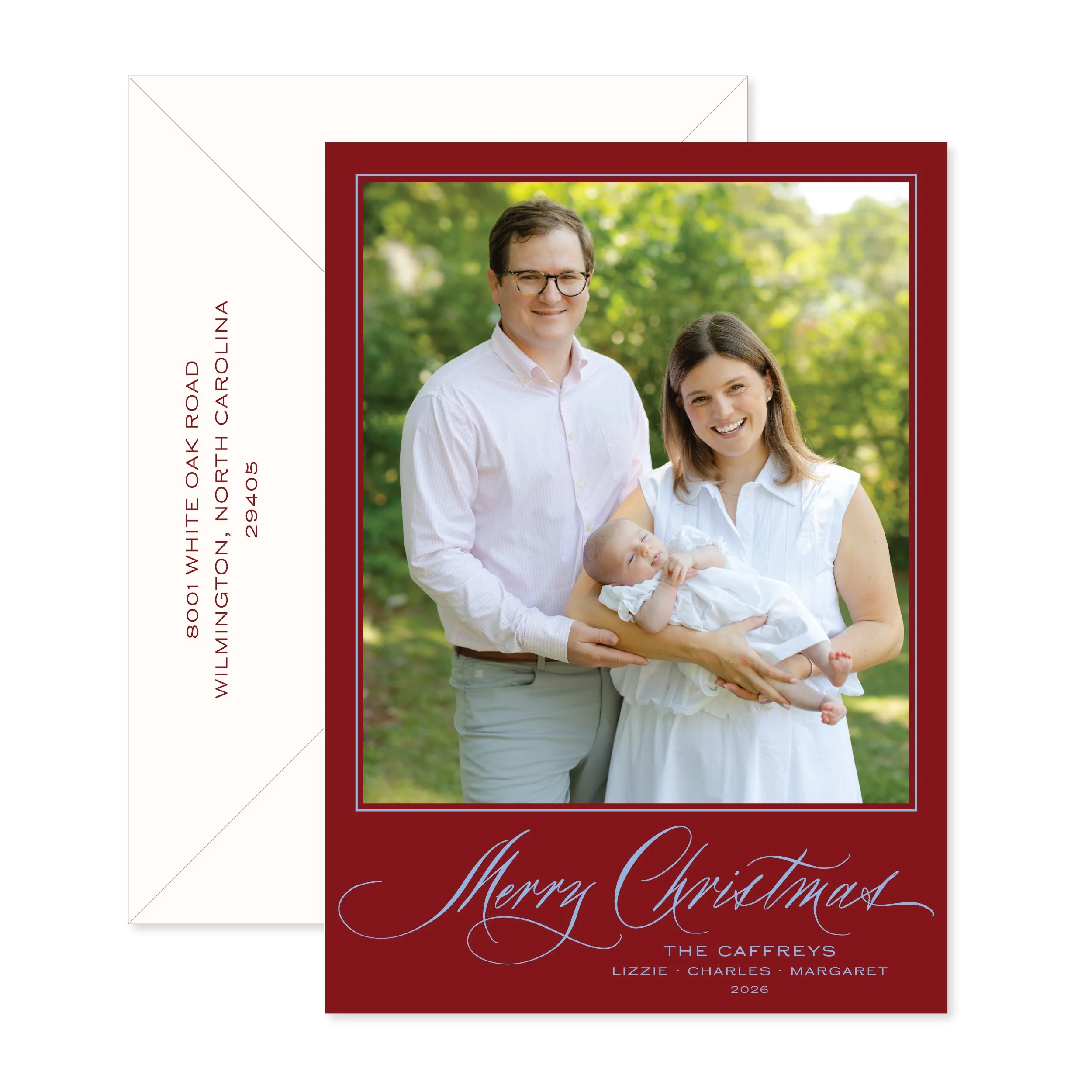 Merry Christmas Elegant Calligraphy