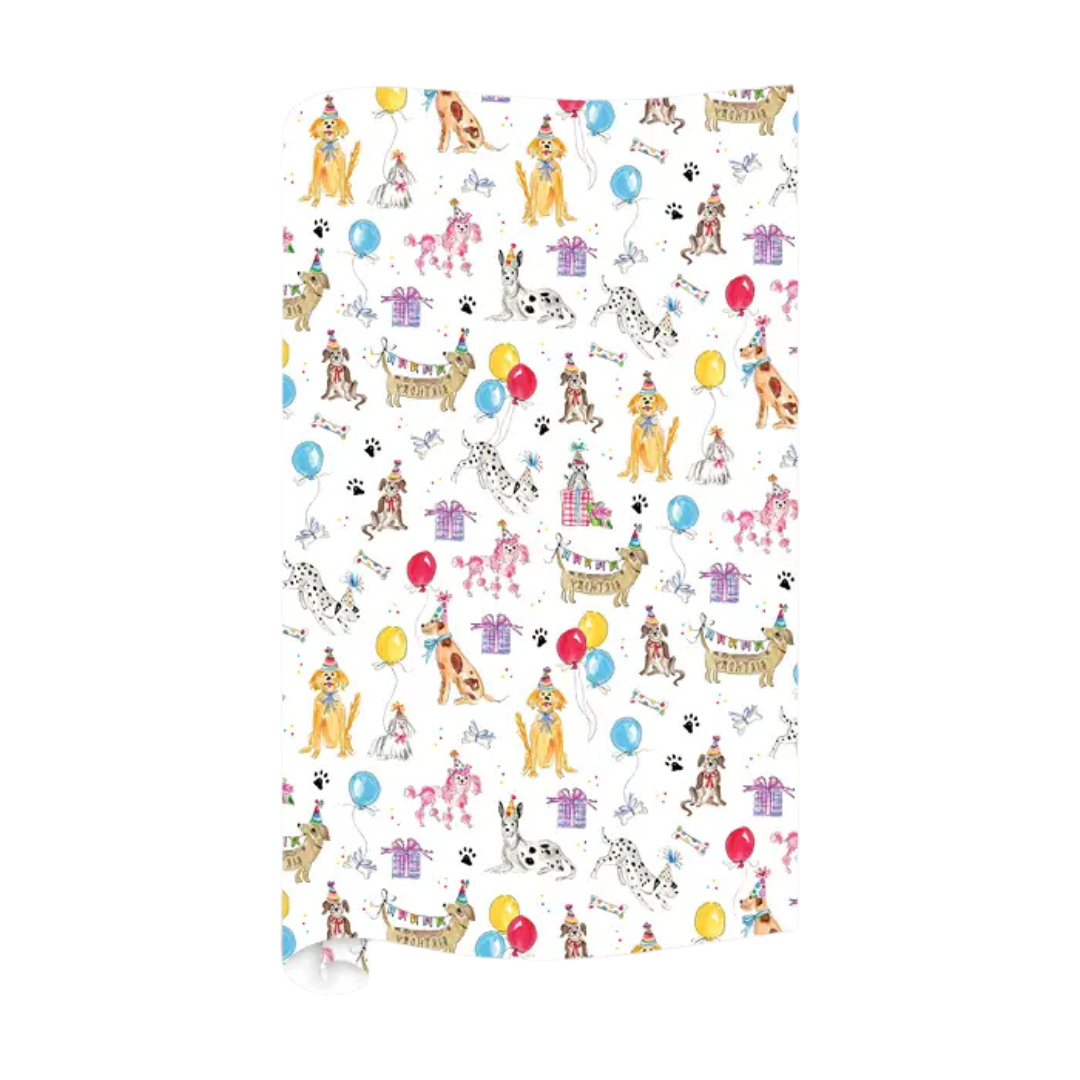 Happy Birthday Animals Wrapping Paper