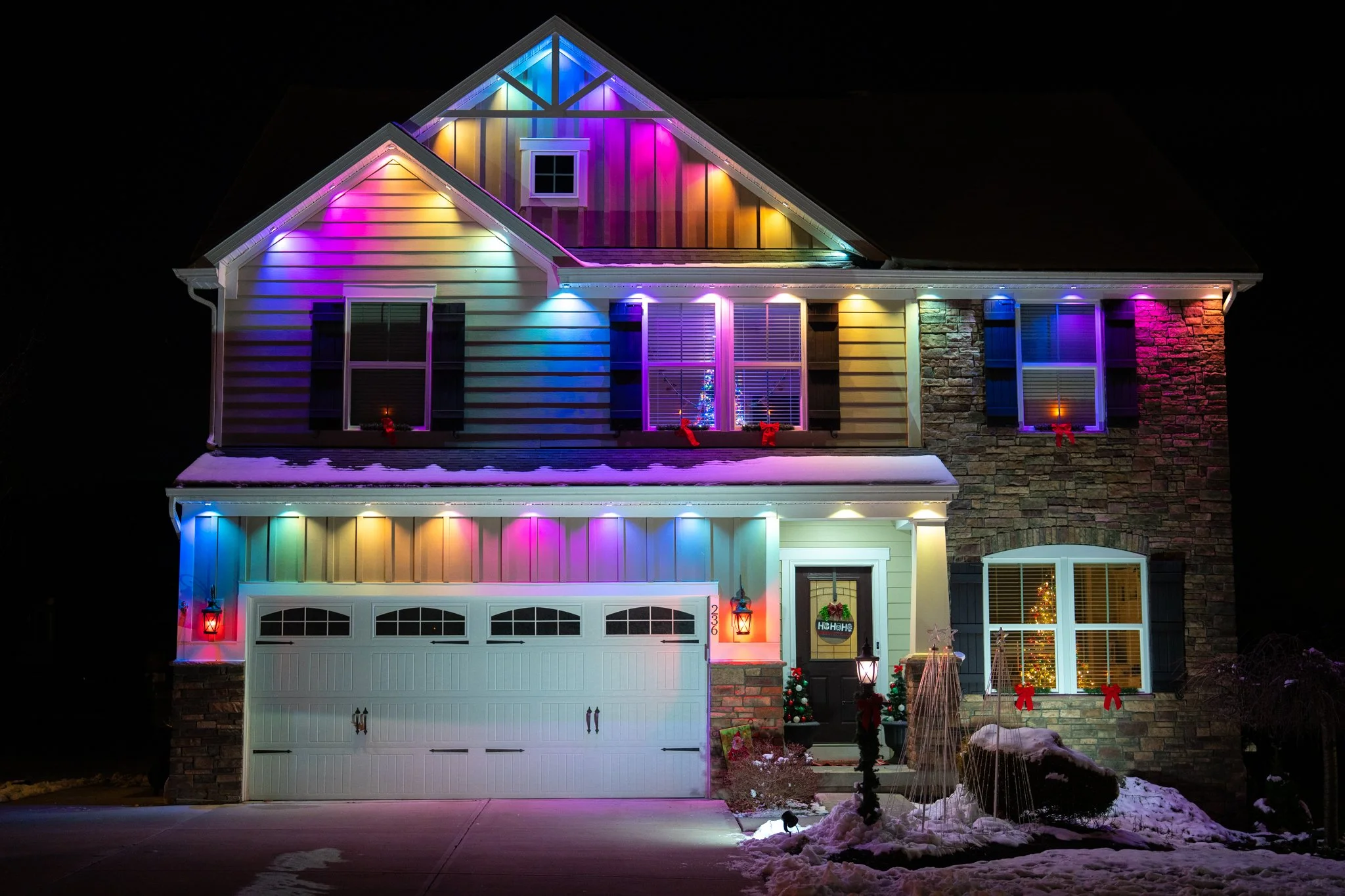 Govee Outdoor Permanent Lights Installation Warrendale