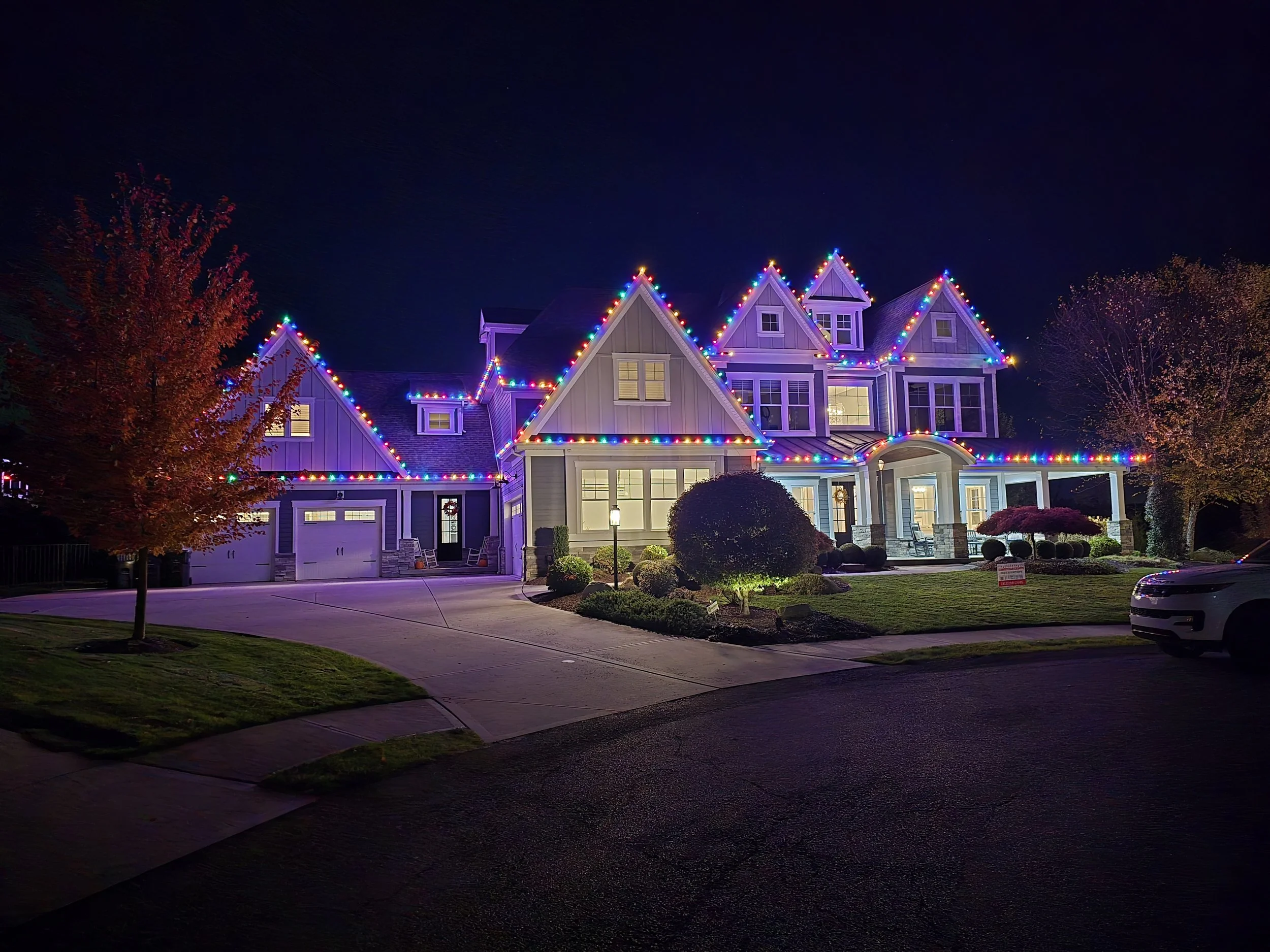 Christmas Light Installation Wexford, PA