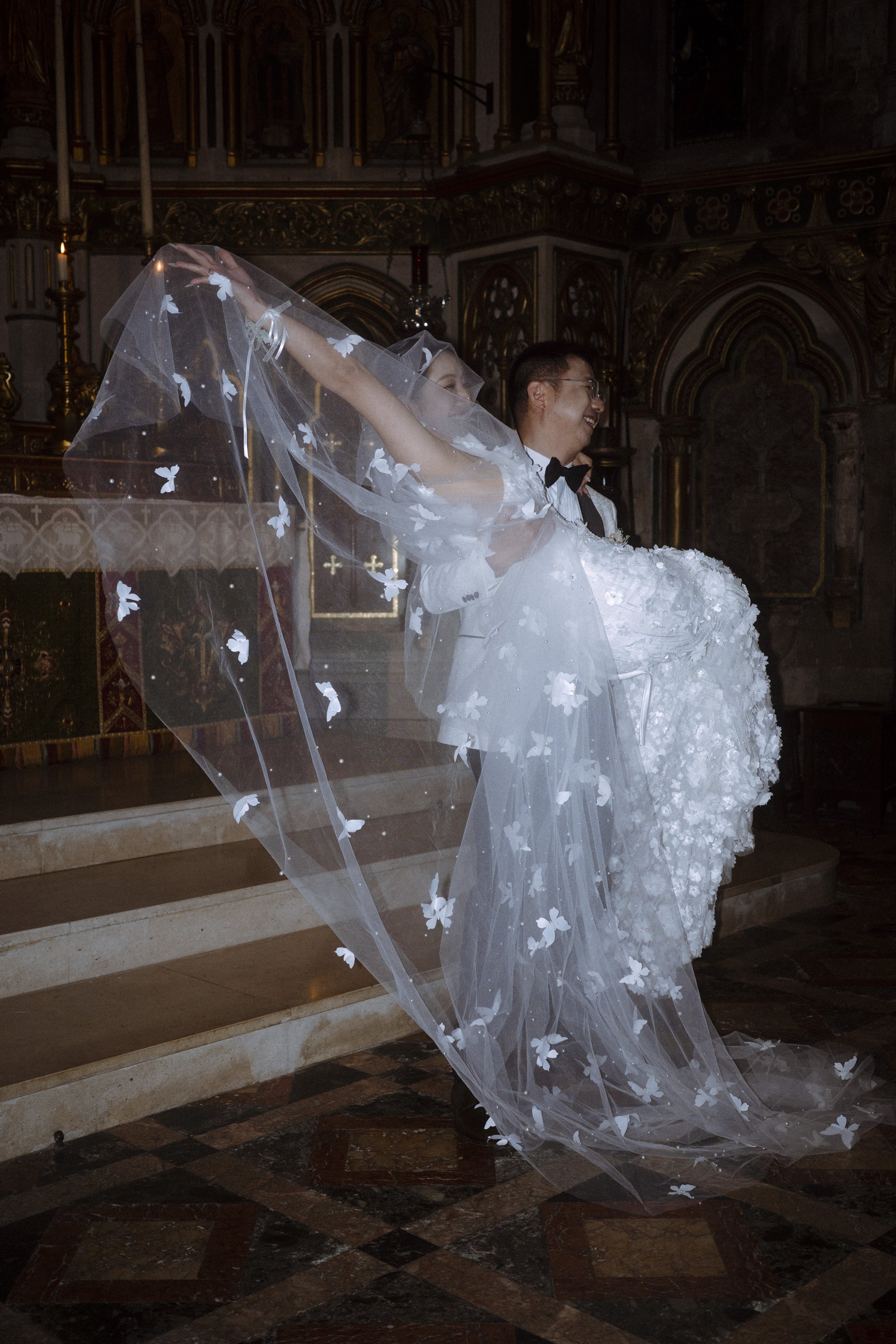 St John London Church wedding