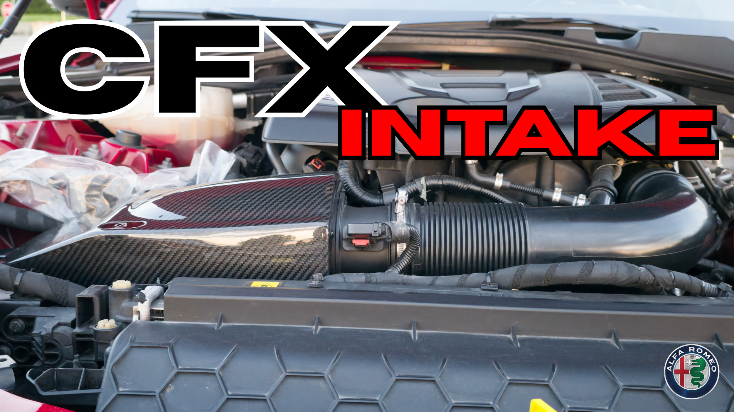 Club Alfa CFX Intake (Carbon box w/ hi-flow dry filter)