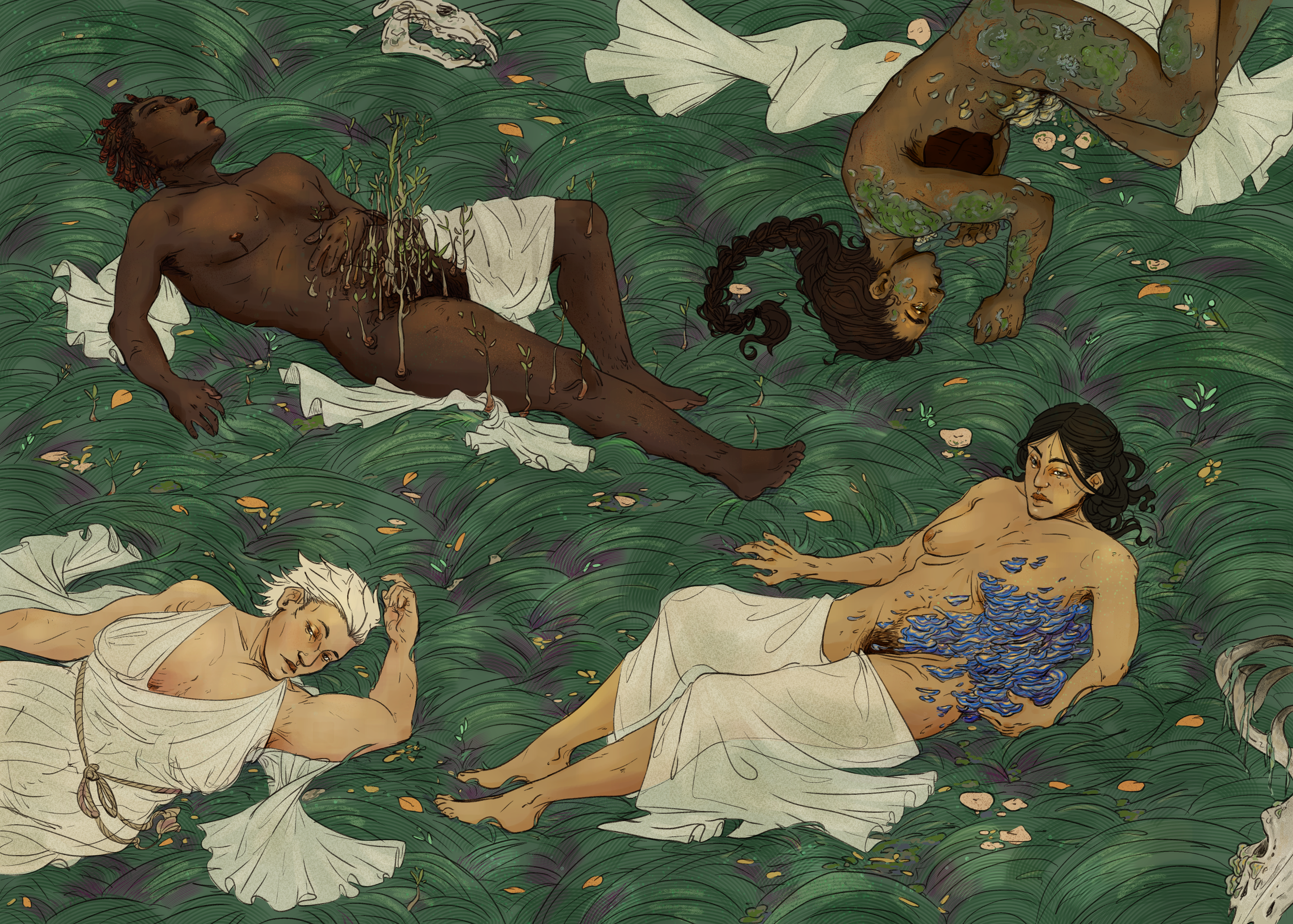 2023 // Cagibi -
 Thème : "Invisible" //
Représentation des douleurs invisibilisées et invisibles, les "laissé.es pour compte".