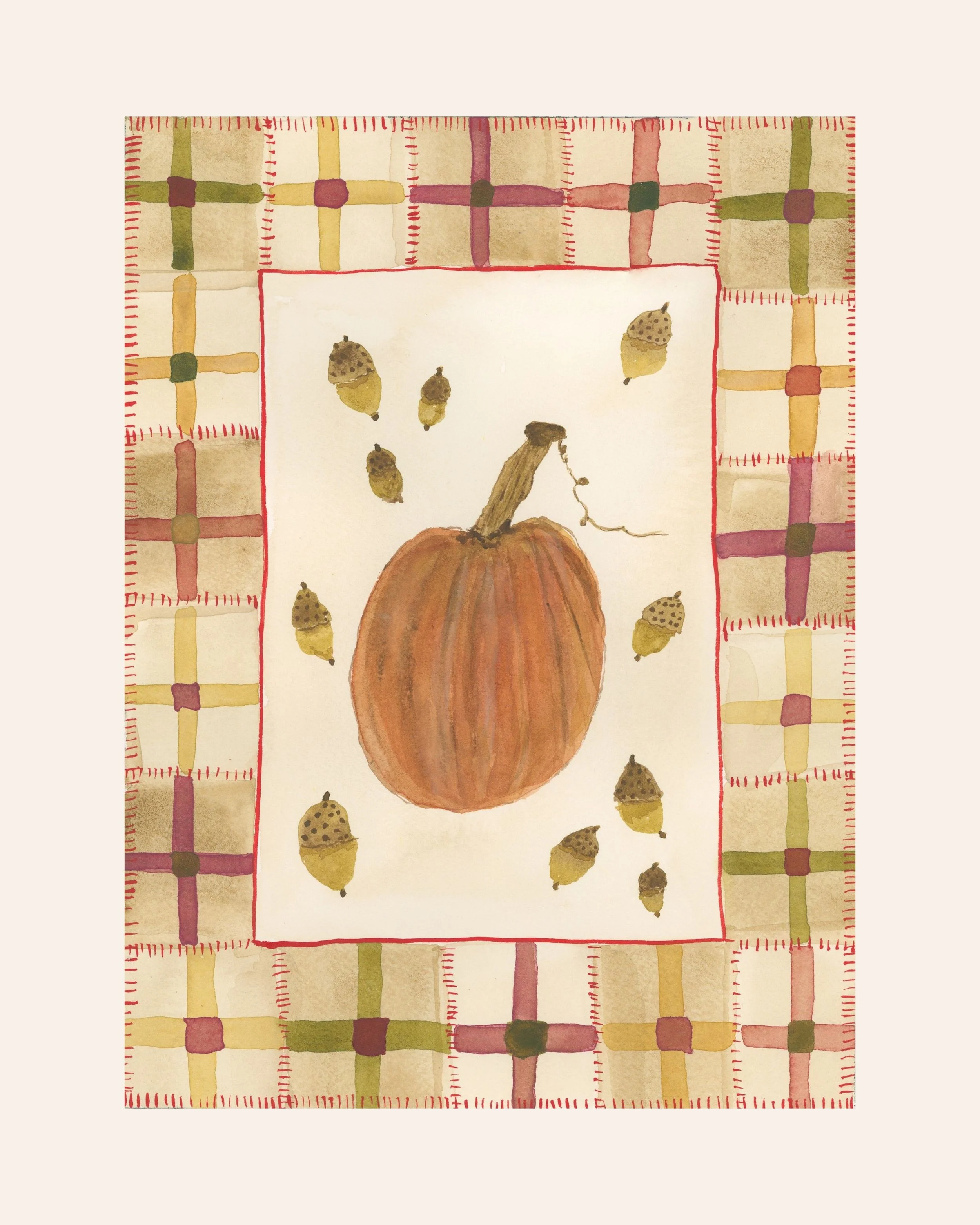 The Great Pumpkin- 9x12"