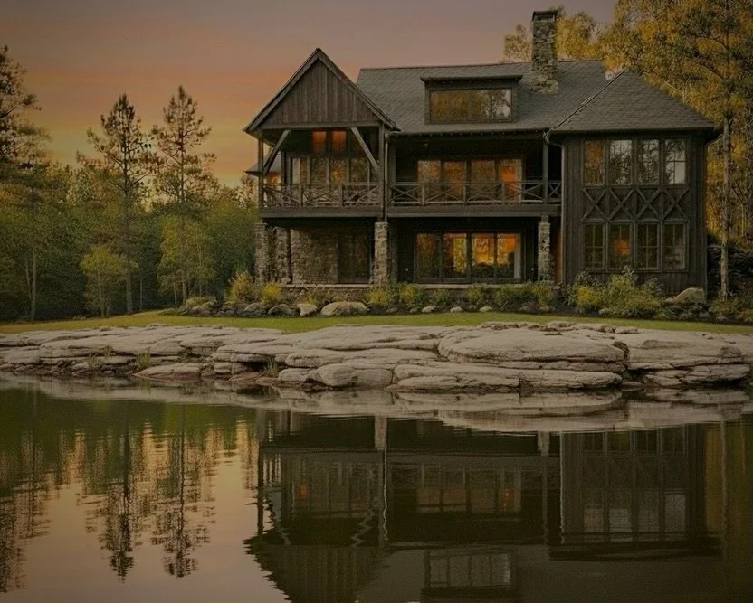 Dreaming of warm summer days while imagining what this home will become 

#lakehouse #porch #design #lakeside #home to