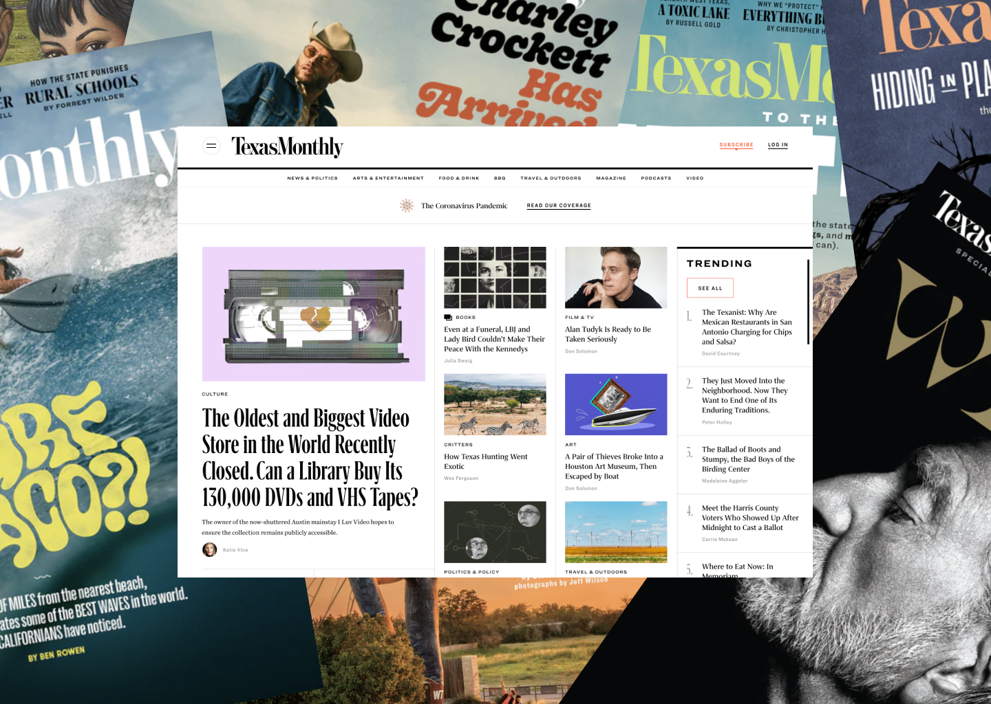 UX & UI: Texas Monthly