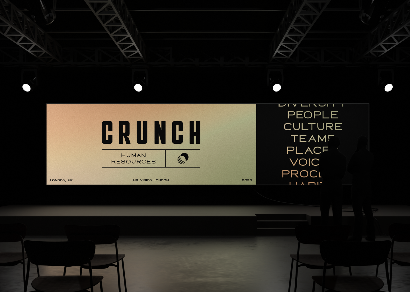 Art Direction + Brand Identity: Crunch HR