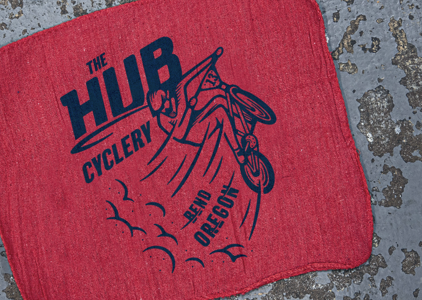 Brand Identity + Illustration: The Hub Cyclery