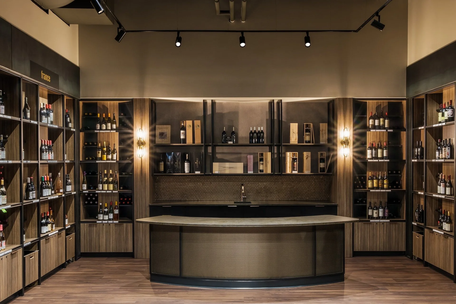 Craft Cellars' retail space.