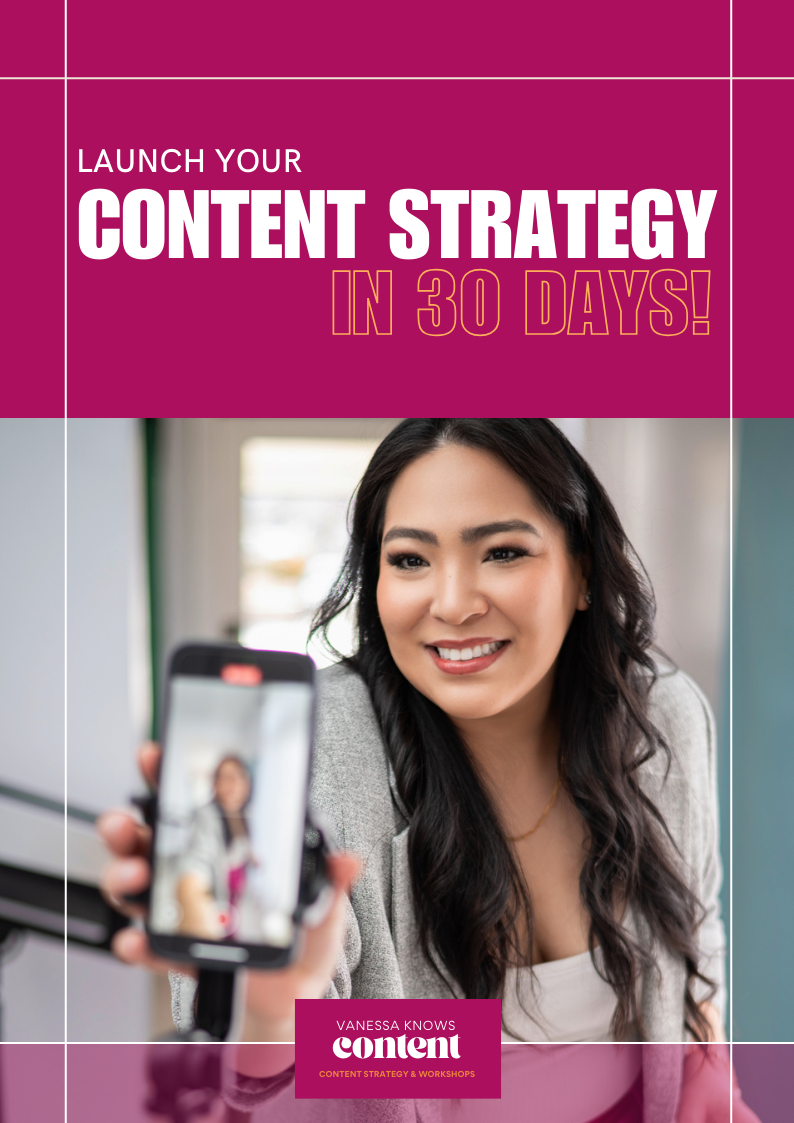 Launch Your Content Strategy in 30 Days