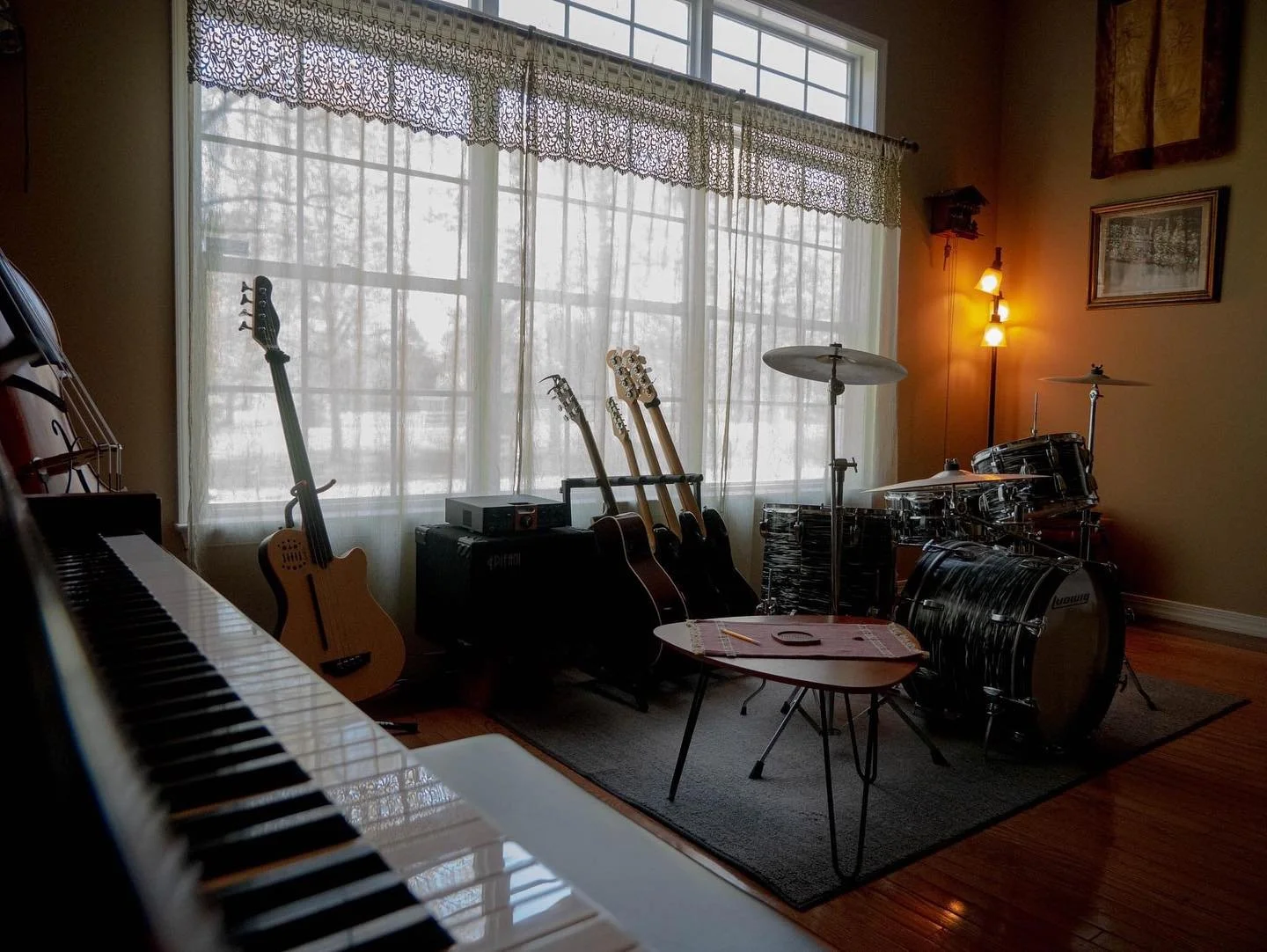 The lab&hellip; 

#songwriter #bassist #recording 📸 @bria_williams_6