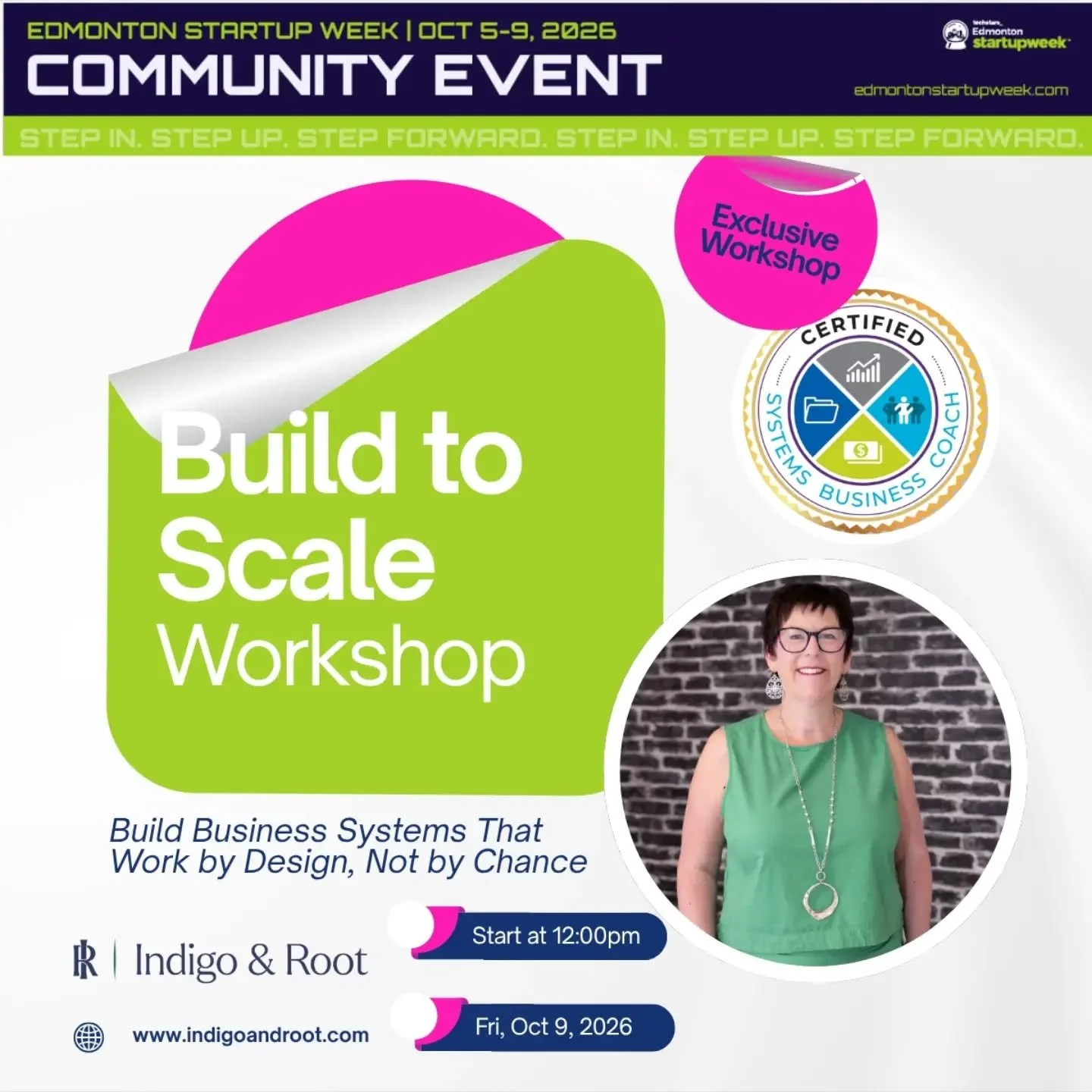 Stop Fixing Problems &amp; Start Building Systems 

DM  me and I will send you a link to register.

I am super excited to be doing it this.  I promise this will be an hour well spent.  Spread the word among all small business owners.

As entrepreneur