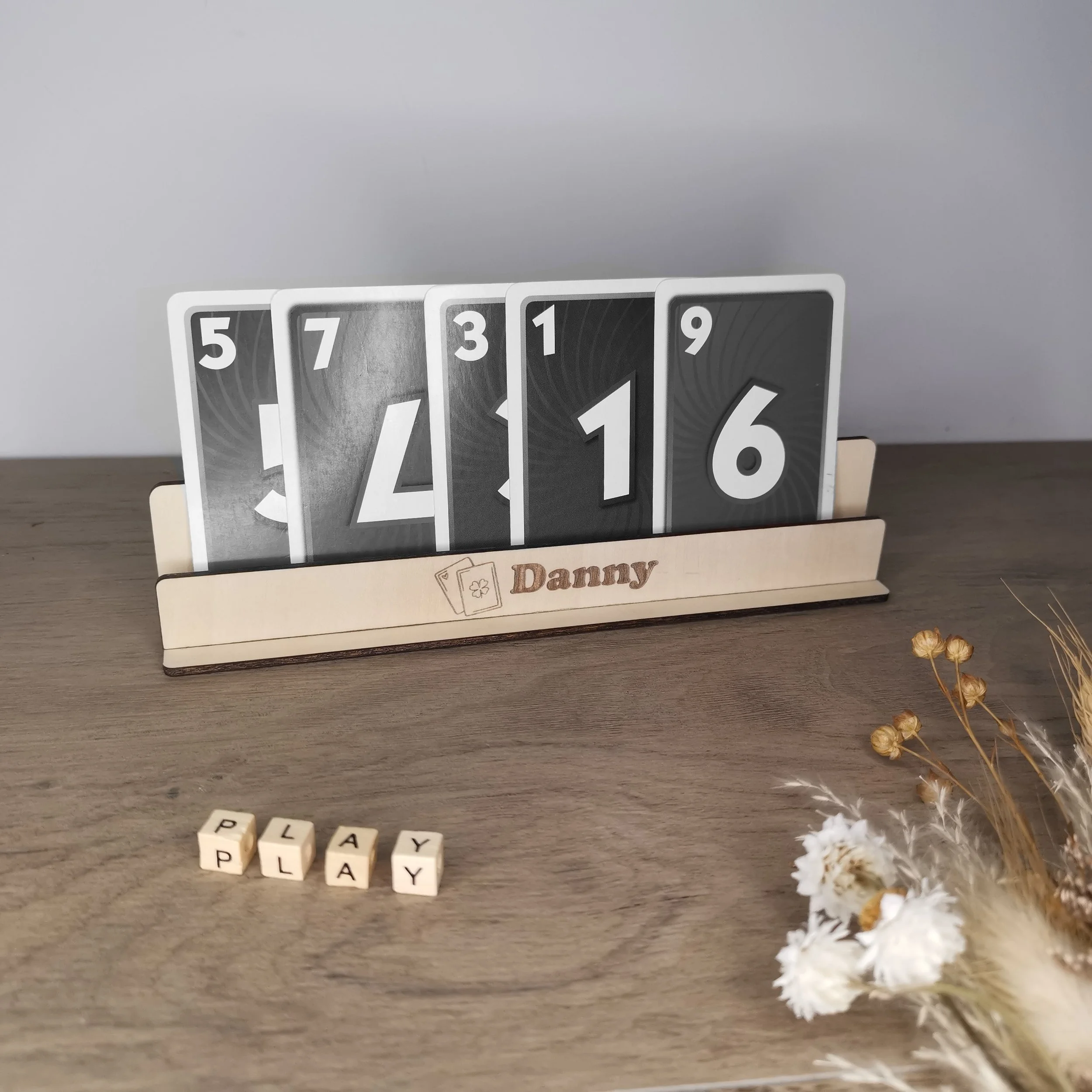 personalisierter Kartenhalter