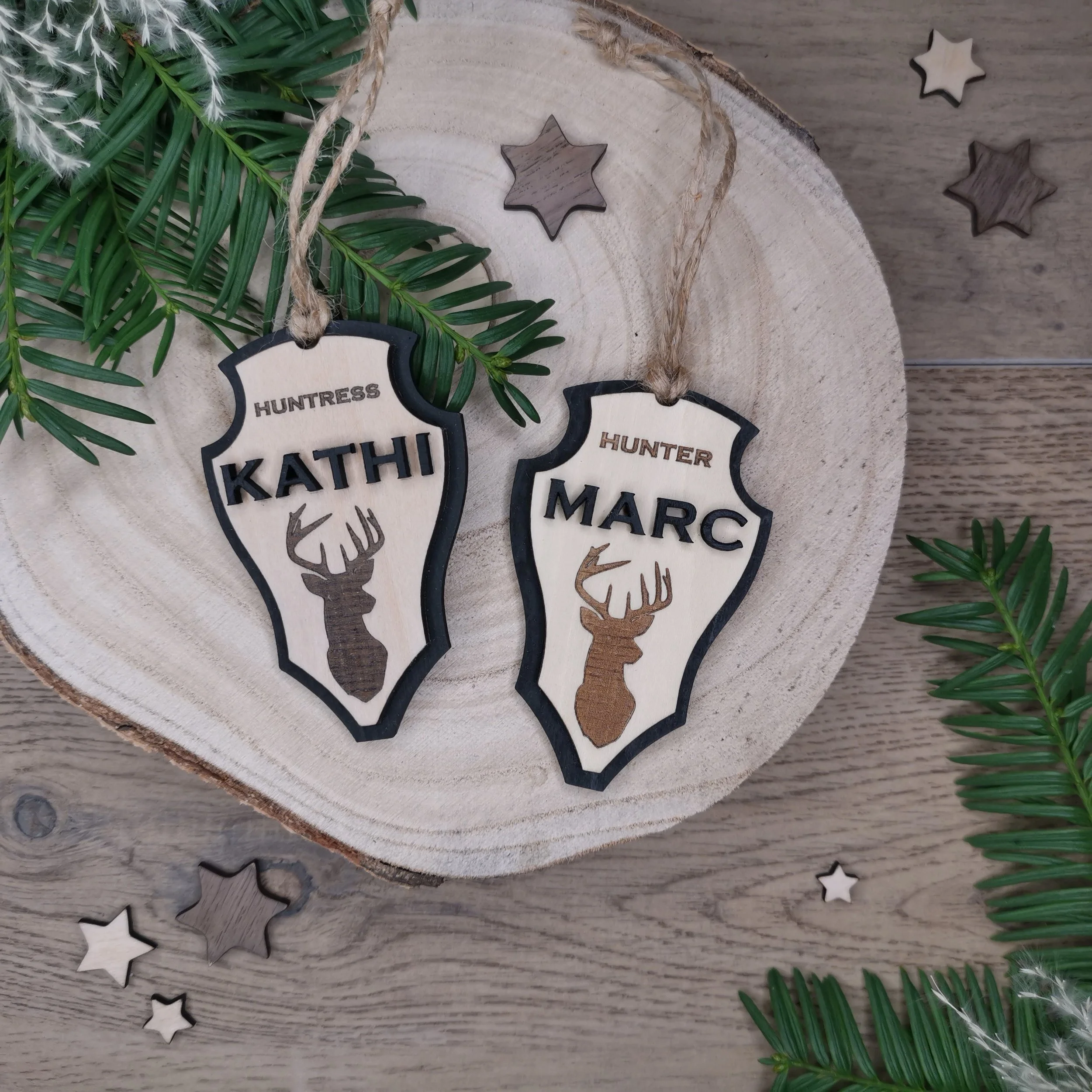 Weihnachtsbaumanhänger "Jäger"