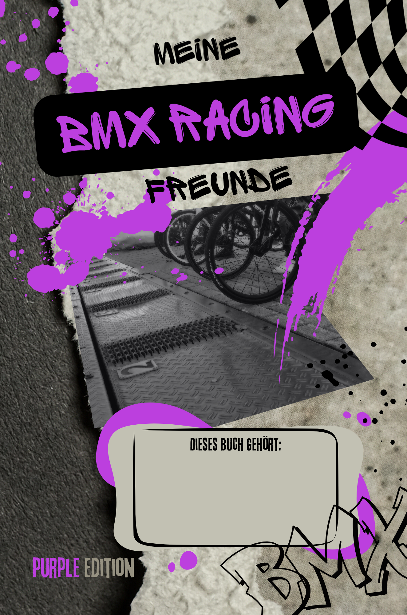 Das ultimative BMX RACING Freundebuch für alle Racer und Liebhaber der BMX Sports.