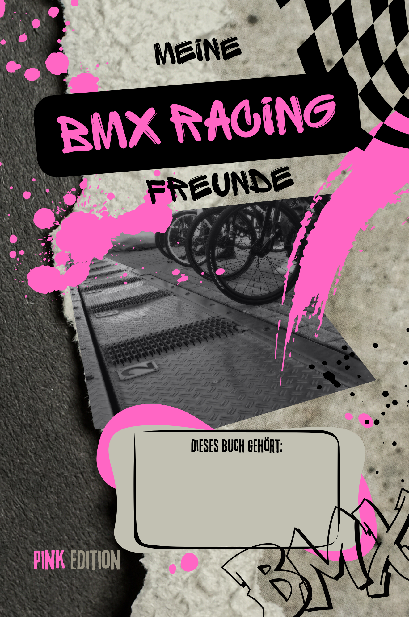 Das BMX RACE Freundebuch. Für Teamgeist, gegenseitige Motivation und zum Festhalten deiner Freunde