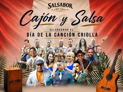 Teatro Trail Miami - CAJÓN Y SALSA PRESENTA CELEBRANDO EL DÍA DE LA CANCIÓN CRIOLLA